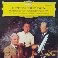 Deutsche Grammophon Stereo : Kempff  - Beethoven Piano Trio No. 7